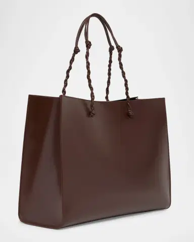 Jil Sander Tangle East-West Leather Shopper Tote Bag | Thumbnail 3 Jil Sander Tangle East-West Leather Shopper Tote Bag | Thumbnail 3
