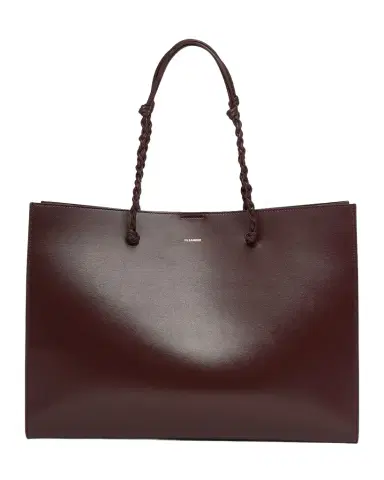 Jil Sander Tangle East-West Leather Shopper Tote Bag | Thumbnail 1 Jil Sander Tangle East-West Leather Shopper Tote Bag | Thumbnail 1