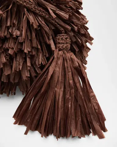 A.L.C. Sasha Fringed Raffia Bucket Bag | Thumbnail 6 A.L.C. Sasha Fringed Raffia Bucket Bag | Thumbnail 6