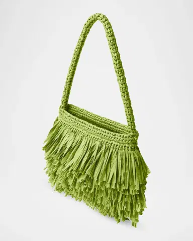 A.L.C. Janie Fringe Raffia Shoulder Bag | Thumbnail 2 A.L.C. Janie Fringe Raffia Shoulder Bag | Thumbnail 2