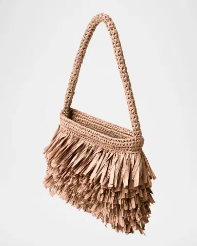 A.L.C. Janie Fringe Raffia Shoulder Bag | Thumbnail 3 A.L.C. Janie Fringe Raffia Shoulder Bag | Thumbnail 3