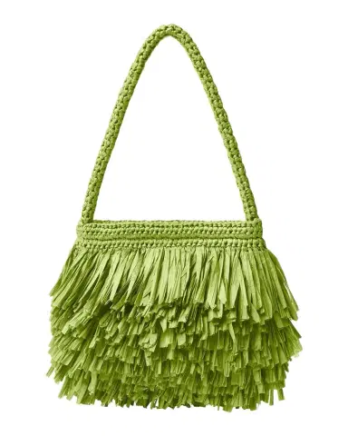 A.L.C. Janie Fringe Raffia Shoulder Bag | Thumbnail 1 A.L.C. Janie Fringe Raffia Shoulder Bag | Thumbnail 1