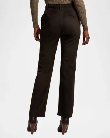 Ralph Lauren Collection Keegan Lamb-Suede Pants | Thumbnail 3 Ralph Lauren Collection Keegan Lamb-Suede Pants | Thumbnail 3