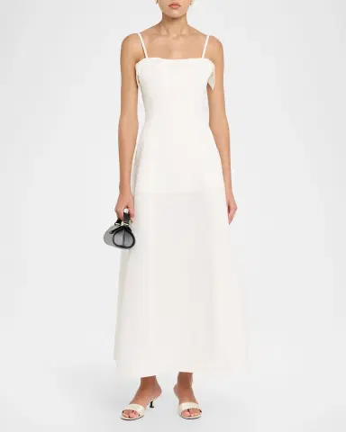 FFORME Neneh Sleeveless Flared Midi Dress | Thumbnail 2 FFORME Neneh Sleeveless Flared Midi Dress | Thumbnail 2