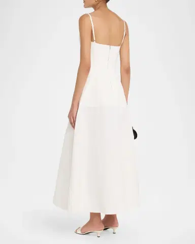 FFORME Neneh Sleeveless Flared Midi Dress | Thumbnail 3 FFORME Neneh Sleeveless Flared Midi Dress | Thumbnail 3