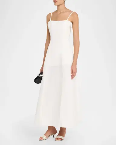 FFORME Neneh Sleeveless Flared Midi Dress | Thumbnail 4 FFORME Neneh Sleeveless Flared Midi Dress | Thumbnail 4