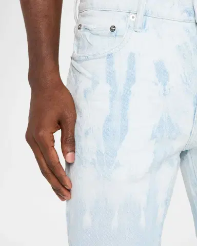 PURPLE Tie Dye Distressed Mid-Rise Flared Jeans | Thumbnail 5 PURPLE Tie Dye Distressed Mid-Rise Flared Jeans | Thumbnail 5