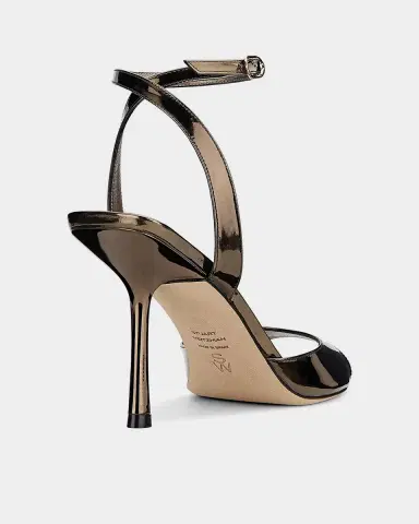Stuart Weitzman 85mm Lexington Patent Leather Sandals | Thumbnail 2 Stuart Weitzman 85mm Lexington Patent Leather Sandals | Thumbnail 2