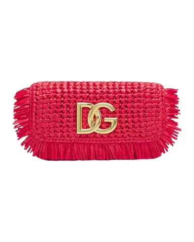 Dolce & Gabbana Fringe-Trim Crochet Clutch Bag | Thumbnail 1 Dolce & Gabbana Fringe-Trim Crochet Clutch Bag | Thumbnail 1