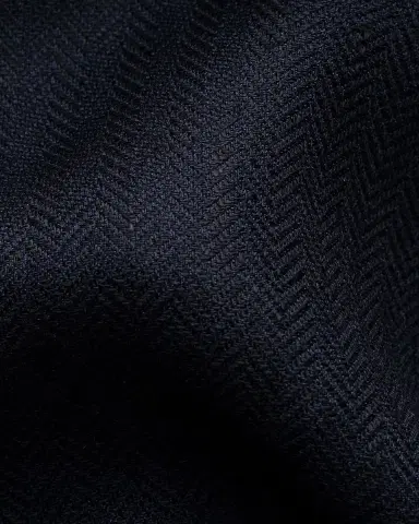 Eton Men's Herringbone Linen and Lyocell Overshirt | Thumbnail 2 Eton Men's Herringbone Linen and Lyocell Overshirt | Thumbnail 2
