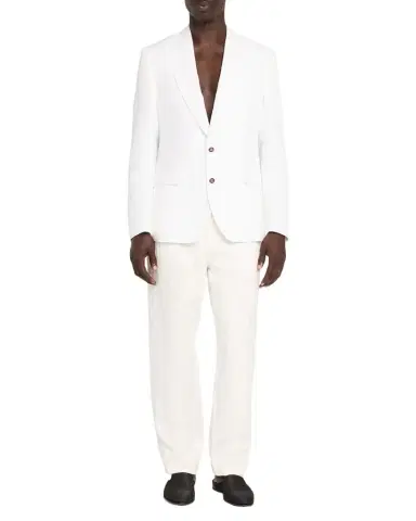Dolce & Gabbana Men's Light Linen Two-Button Suit Jacket | Thumbnail 1 Dolce & Gabbana Men's Light Linen Two-Button Suit Jacket | Thumbnail 1