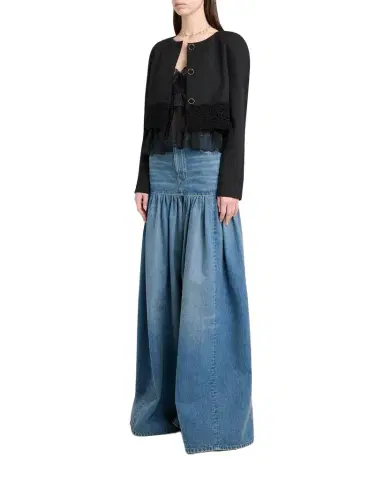 Chloé Lower Impact Wool Grain De Poudre Jacket | Thumbnail 1 Chloé Lower Impact Wool Grain De Poudre Jacket | Thumbnail 1