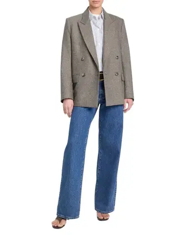TWP Harper Double-Breasted Herringbone Blazer | Thumbnail 1 TWP Harper Double-Breasted Herringbone Blazer | Thumbnail 1