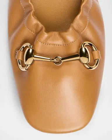 Gucci Prima Leather Ballerina Flats | Thumbnail 4 Gucci Prima Leather Ballerina Flats | Thumbnail 4