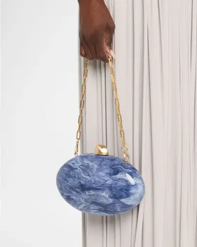 Cult Gaia Eviana Marbled Acrylic Clutch Bag | Thumbnail 2 Cult Gaia Eviana Marbled Acrylic Clutch Bag | Thumbnail 2