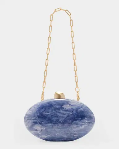 Cult Gaia Eviana Marbled Acrylic Clutch Bag | Thumbnail 3 Cult Gaia Eviana Marbled Acrylic Clutch Bag | Thumbnail 3