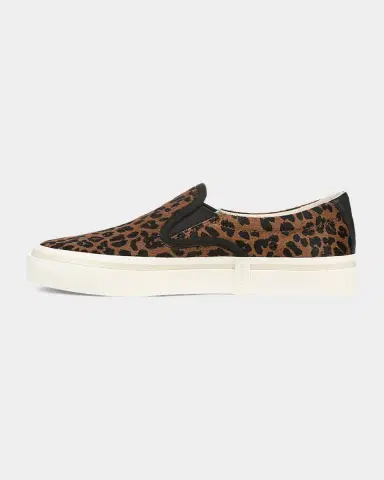 Vince Blair Leopard Calf Hair Slip-On Sneakers | Thumbnail 5 Vince Blair Leopard Calf Hair Slip-On Sneakers | Thumbnail 5