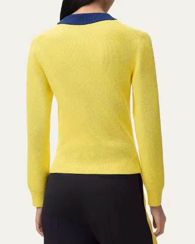 LOEWE Bicolor V-Neck Sweater | Thumbnail 2 LOEWE Bicolor V-Neck Sweater | Thumbnail 2