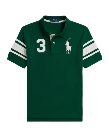 Ralph Lauren Boy's Big Pony Cotton Mesh Polo Shirt | Thumbnail 3 Ralph Lauren Boy's Big Pony Cotton Mesh Polo Shirt | Thumbnail 3