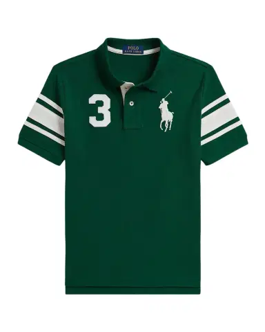 Ralph Lauren Boy's Big Pony Cotton Mesh Polo Shirt | Thumbnail 1 Ralph Lauren Boy's Big Pony Cotton Mesh Polo Shirt | Thumbnail 1