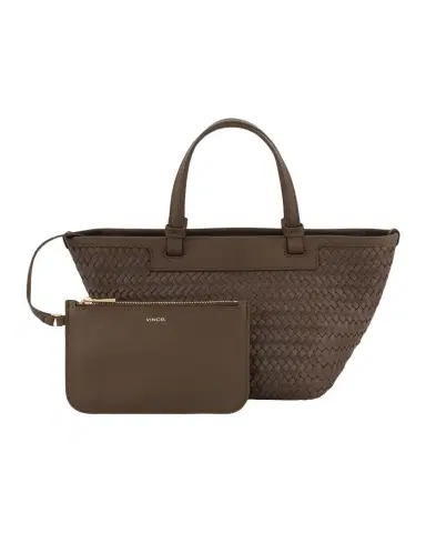 Vince Marin Mini Woven Leather Tote Bag | Thumbnail 1 Vince Marin Mini Woven Leather Tote Bag | Thumbnail 1