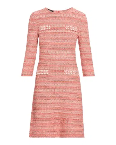 Misook Whipstitch Tweed A-Line Mini Dress | Thumbnail 1 Misook Whipstitch Tweed A-Line Mini Dress | Thumbnail 1