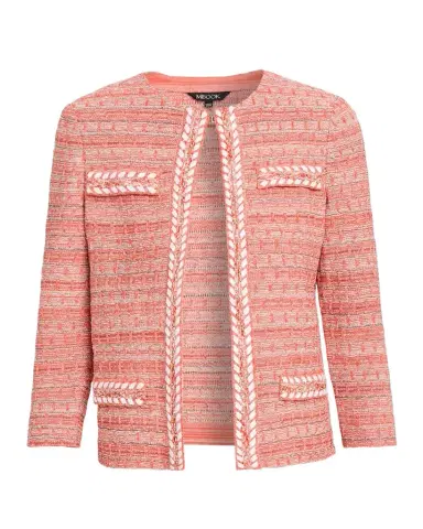 Misook Whipstitch Tweed Jacket | Thumbnail 1 Misook Whipstitch Tweed Jacket | Thumbnail 1