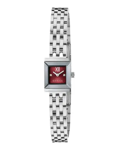 Gucci G-Frame 14x18mm Watch, Red | Thumbnail 1 Gucci G-Frame 14x18mm Watch, Red | Thumbnail 1