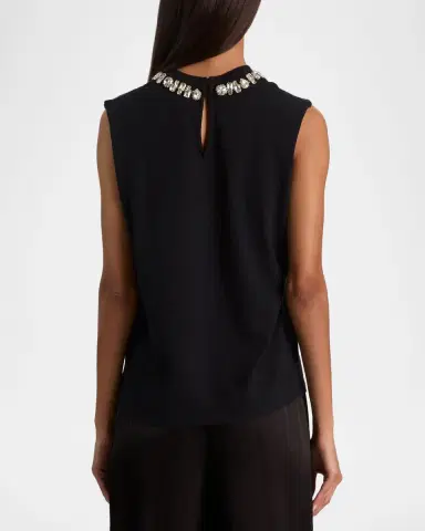 ALICE + OLIVIA x Guns N ' Roses Micah Embellished Muscle Tank | Thumbnail 3 ALICE + OLIVIA x Guns N ' Roses Micah Embellished Muscle Tank | Thumbnail 3