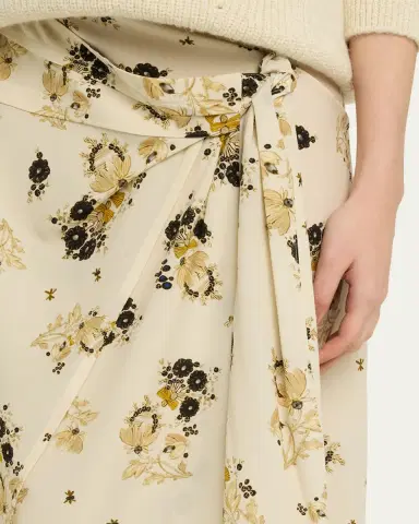 Isabel Marant Faniry Floral Asymmetric Silk Skirt | Thumbnail 5 Isabel Marant Faniry Floral Asymmetric Silk Skirt | Thumbnail 5