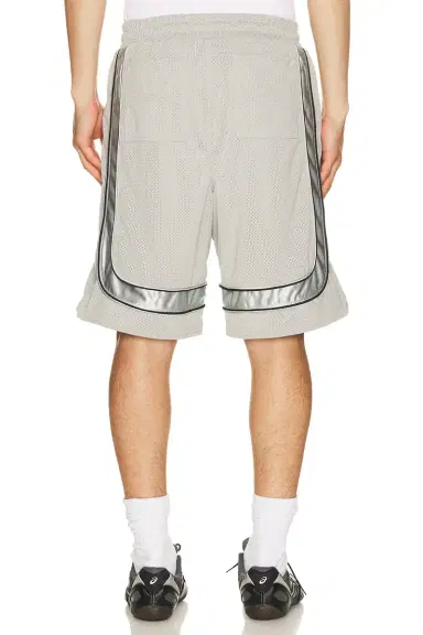 Rhude Baggy Mesh Collegiate Logo Shorts | Thumbnail 3 Rhude Baggy Mesh Collegiate Logo Shorts | Thumbnail 3