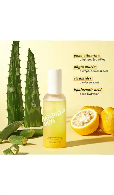 Saturday Skin Yuzu Vitamin C Essence Mist | Thumbnail 4 Saturday Skin Yuzu Vitamin C Essence Mist | Thumbnail 4