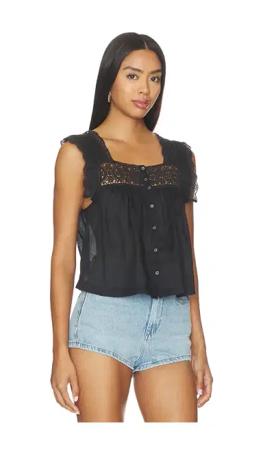 Citizens of Humanity Mia Embroidered Top | Thumbnail 2 Citizens of Humanity Mia Embroidered Top | Thumbnail 2