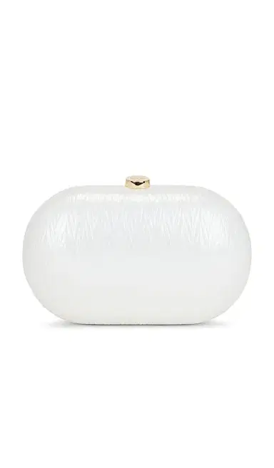 olga berg Izza Oval Clutch | Thumbnail 2 olga berg Izza Oval Clutch | Thumbnail 2