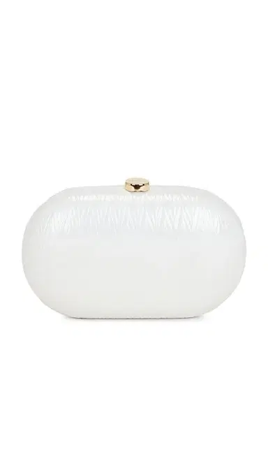 olga berg Izza Oval Clutch | Thumbnail 1 olga berg Izza Oval Clutch | Thumbnail 1