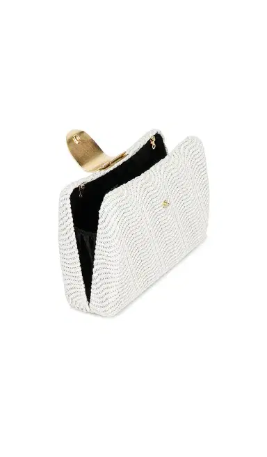 olga berg Lindy Woven Clutch | Thumbnail 4 olga berg Lindy Woven Clutch | Thumbnail 4