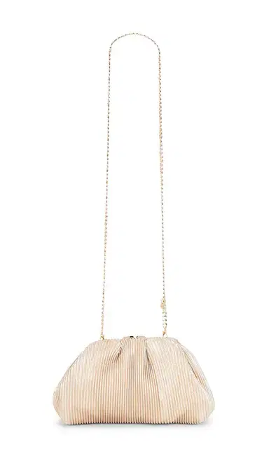 olga berg Naomi Pleated Clutch | Thumbnail 5 olga berg Naomi Pleated Clutch | Thumbnail 5
