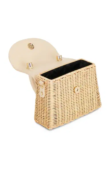 olga berg Elle Wicker Top Handle Bag | Thumbnail 4 olga berg Elle Wicker Top Handle Bag | Thumbnail 4