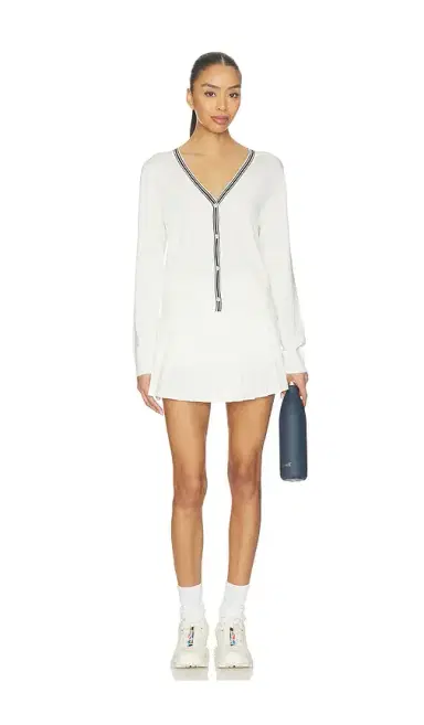 Splits59 Shira Woven Pleated Skirt | Thumbnail 5 Splits59 Shira Woven Pleated Skirt | Thumbnail 5