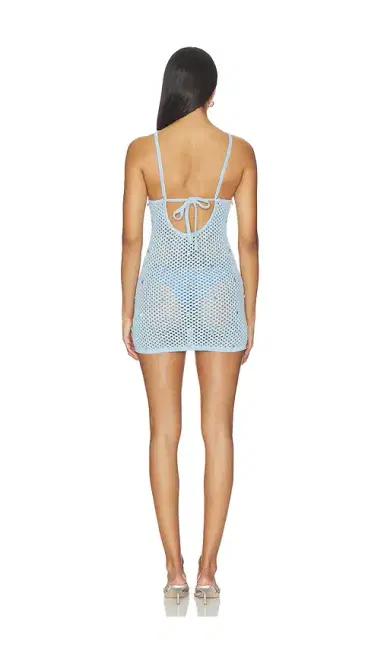 Lovers and Friends Adelle Starfish Open Mesh Mini Dress | Thumbnail 3 Lovers and Friends Adelle Starfish Open Mesh Mini Dress | Thumbnail 3