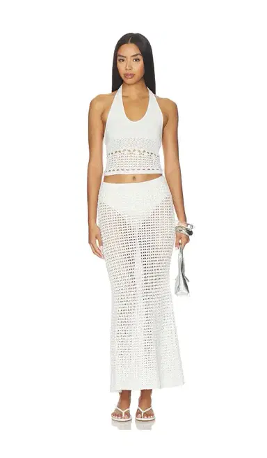 Tularosa Sellia Pointelle Halter Top | Thumbnail 4 Tularosa Sellia Pointelle Halter Top | Thumbnail 4