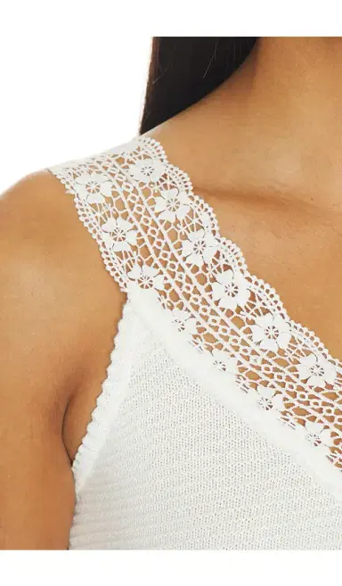 Tularosa Janis Lace Pointelle Mini Dress | Thumbnail 4 Tularosa Janis Lace Pointelle Mini Dress | Thumbnail 4