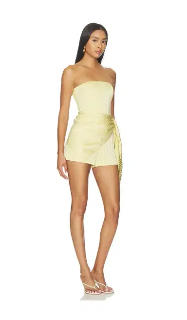 Amanda Uprichard Cheryl Romper | Thumbnail 2 Amanda Uprichard Cheryl Romper | Thumbnail 2