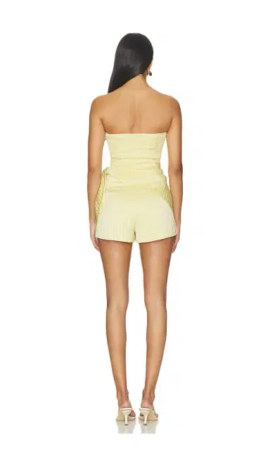 Amanda Uprichard Cheryl Romper | Thumbnail 4 Amanda Uprichard Cheryl Romper | Thumbnail 4