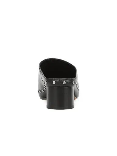 Vince Women's August 40MM Leather Clog Mules - Black - Size 10 | Thumbnail 3 Vince Women's August 40MM Leather Clog Mules - Black - Size 10 | Thumbnail 3