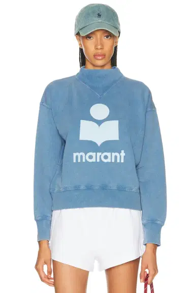 ISABEL MARANT ÉTOILE Moby Sweatshirt | Thumbnail 1 ISABEL MARANT ÉTOILE Moby Sweatshirt | Thumbnail 1