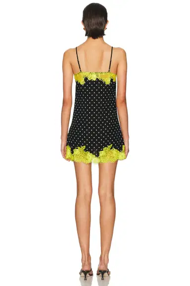 Fleur du Mal Juliet Lace Button Slip Dress | Thumbnail 3 Fleur du Mal Juliet Lace Button Slip Dress | Thumbnail 3