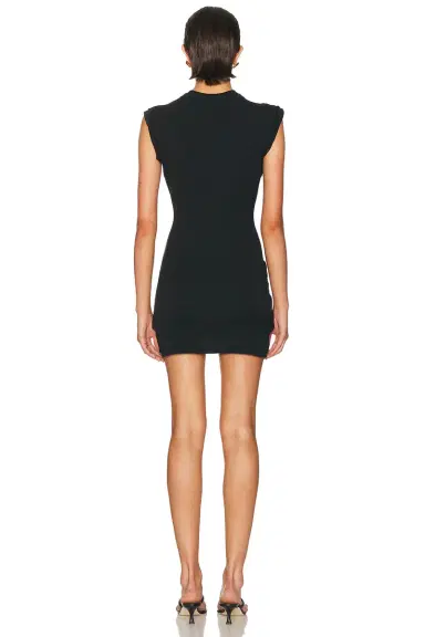 Alexander Wang Twisted Bust Mini Layered Sleeveless Dress | Thumbnail 3 Alexander Wang Twisted Bust Mini Layered Sleeveless Dress | Thumbnail 3