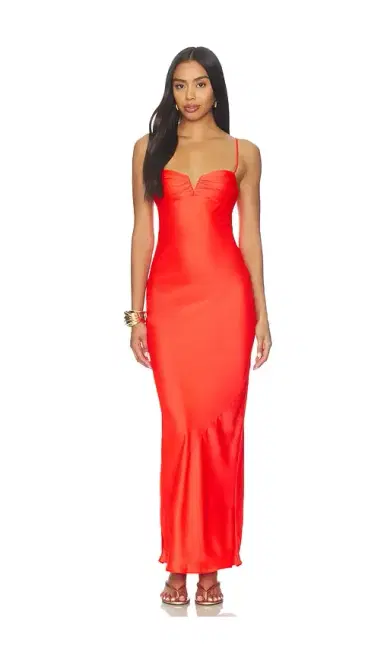 Amanda Uprichard Ira Maxi Dress | Thumbnail 1 Amanda Uprichard Ira Maxi Dress | Thumbnail 1