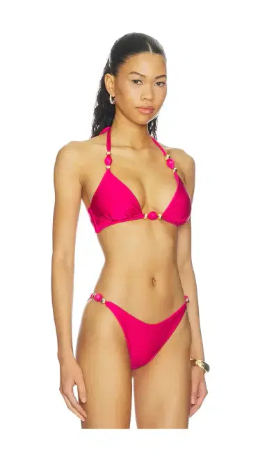 PatBo Aurora Lycra Halterneck Bikini Top | Thumbnail 2 PatBo Aurora Lycra Halterneck Bikini Top | Thumbnail 2